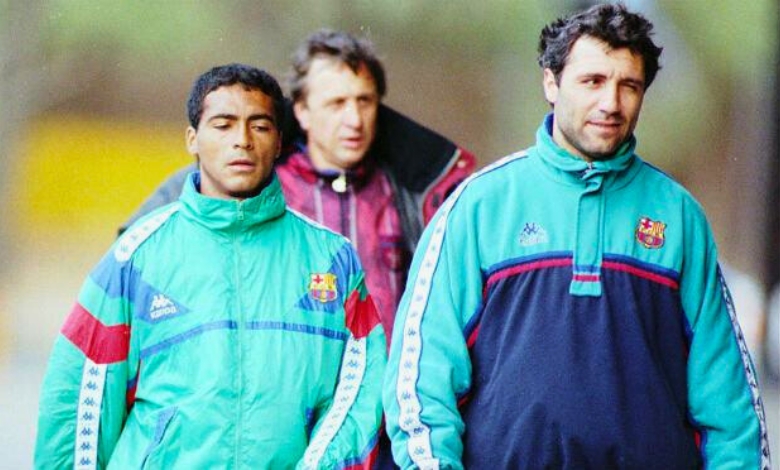 romario-caminhando-com-cruijff-no-barcelona